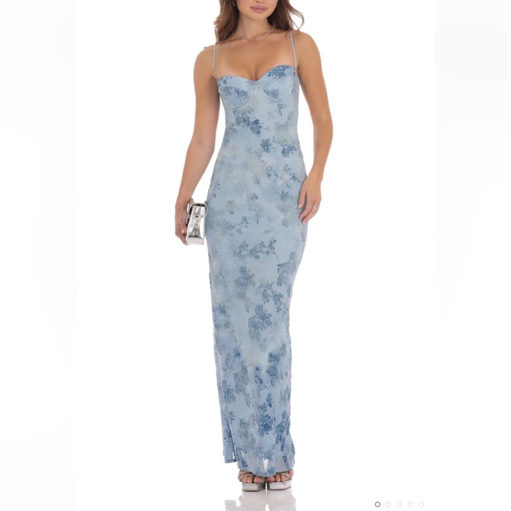 Blue Lucy in the Sky maxi dress